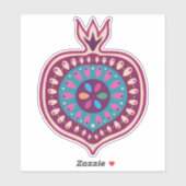 Sticker Grenade décorative (Feuille)