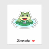 Sticker Grenouille (Feuille)