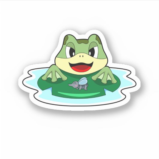Sticker Grenouille (Devant)