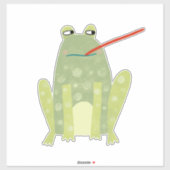 Sticker Grenouille (Feuille)