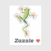 Sticker Grenouille-Arbre Amphibienne (Feuille)