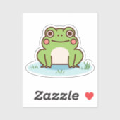Sticker Grenouille mûre (Feuille)