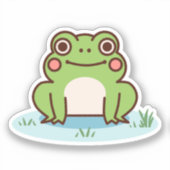 Sticker Grenouille mûre (Recto)