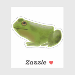 Sticker Grenouille verte