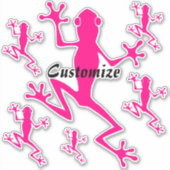 Sticker Grenouille verte de Thunder_Cove (Devant)