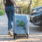 Sticker Grenouilles et lis (Valise Insitu)