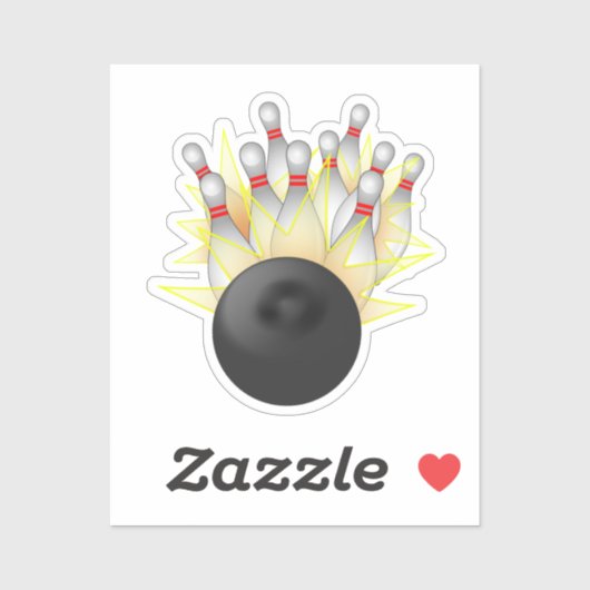 Sticker Grève de Bowling (Feuille)