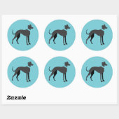 Sticker Greyhound (Feuille)