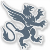 Sticker Griffon Héraldique  (Devant)