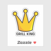 Sticker Grill King (Feuille)