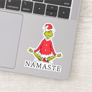 Sticker Grille Namaste Santa Claus