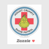Sticker Grille | Patrouille de neige du mont Crumpit (Feuille)