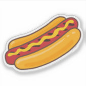 Sticker Grilled Hot Dog (Devant)
