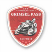 Sticker Grimsel Pass VTT suisse (Devant)