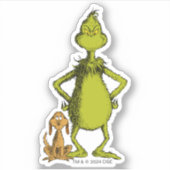Sticker Grinch | posture de Max et Grinch (Devant)