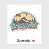 Sticker Griswold, Connecticut (Feuille)