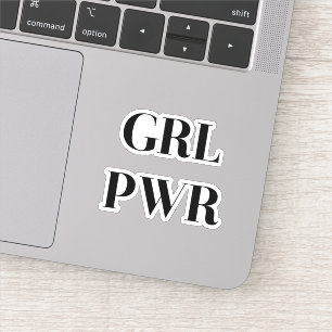 STICKER GRL PWR