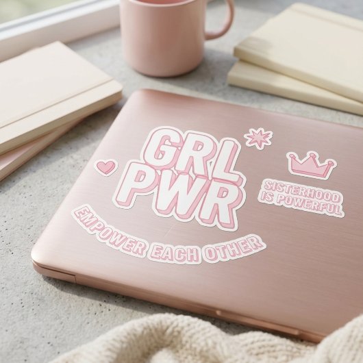 STICKER GRL PWR