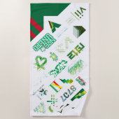 Sticker [GRN] Strandlaken (Voorkant)