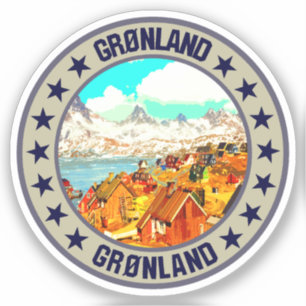 Sticker Groenland