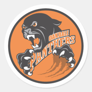 Sticker, groot ronde sticker