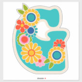 STICKER GROOVIN -G- (Feuille)