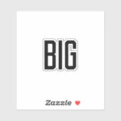 Sticker Gros (Feuille)