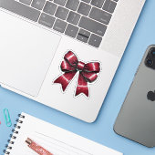 Sticker gros arc (Ordinateur portable avec iPhone)