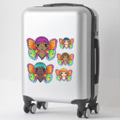 Sticker Gros yeux (Sur valise)