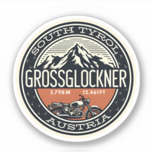 Sticker Grossglockner High Alpine Road Alpes australiennes