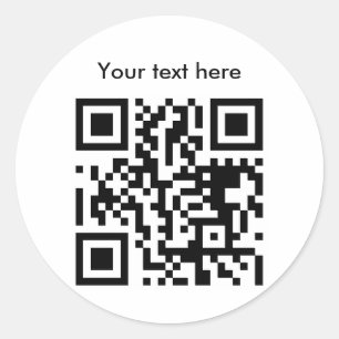 Sticker (grote, aangepaste tekst)