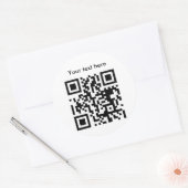 Sticker (grote, aangepaste tekst) (Envelop)