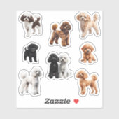 Sticker Groupe de canicules (Feuille)