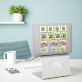 Sticker Groupe Différents lapins lapins de Pâques Baby Chi (Ordinateur portable sur le bureau)