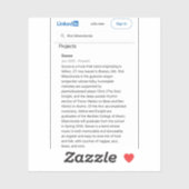 Sticker Groupe Funk-Folk (Feuille)