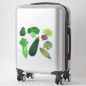 Sticker Groupe Légumes n° 1 (Sur valise)