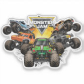 Sticker Groupe Monster Jam (Devant)