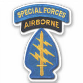 Sticker Groupes des forces spéciales de l'Armée de terre B (Devant)