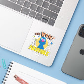 Sticker Grover | Je Suis Trop Adorable (Ordinateur portable avec iPhone)
