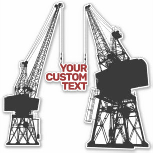 Sticker Grues des chantiers