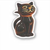 Sticker Grusel Chat Halloween cadeau T-shirt classique (Devant)