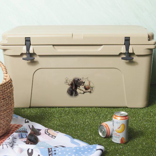 Sticker GSP Hunting Art – Precision, Passion, and Pheasant (Glacière)