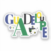 STICKER GUADELOUPE (Recto)