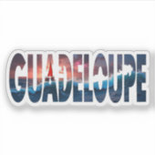 STICKER GUADELOUPE (Devant)