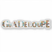 STICKER GUADELOUPE (Devant)