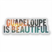 STICKER GUADELOUPE (Devant)