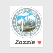 Sticker Guangzhou (Feuille)