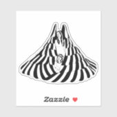 Sticker Guardian Angel Femme avec petite fille Art (Feuille)