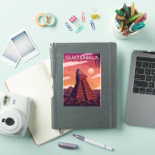 Sticker Guatemala Tikal (Couverture iPad)