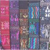 Sticker Guatemalan textile designs (Devant)